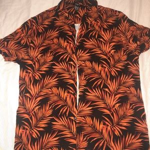 Patterned Hawaiian shirt